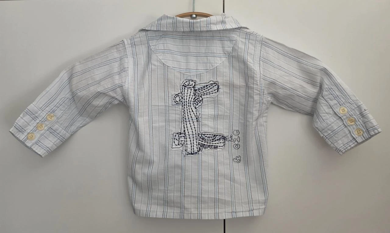 Confetti-shirt, maat 9 maanden – photo 2
